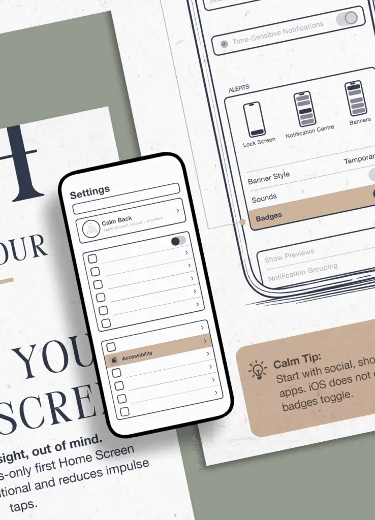 Calm Back iPhone Reset