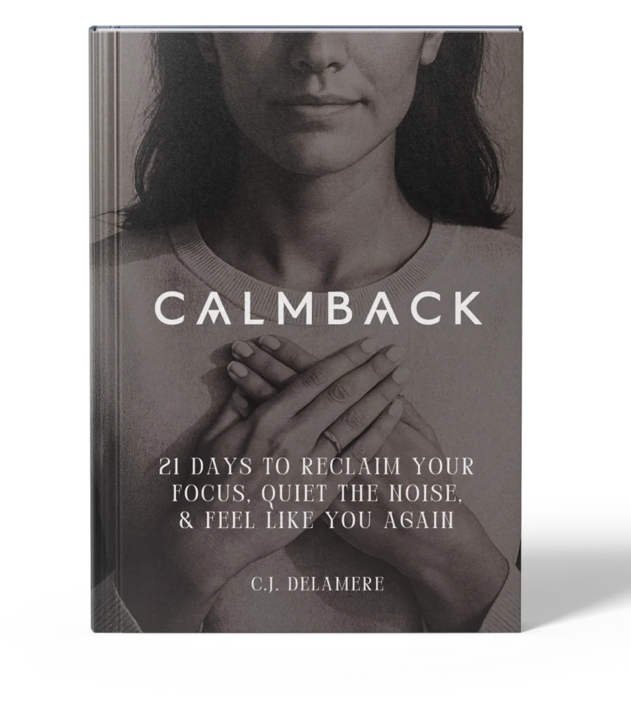 Calm Back Book Banner