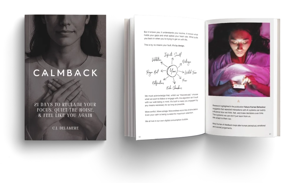 Calm Back Book Banner Image