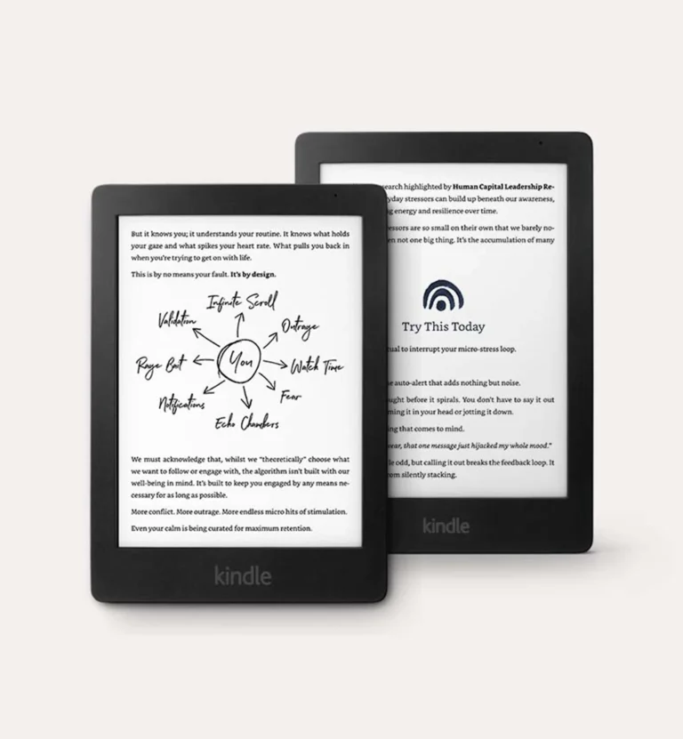 Calm Back Kindle Interiors